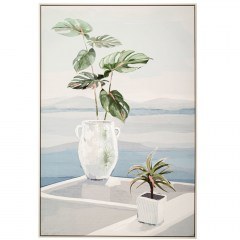 Πίνακας Βάζα Με Λουλούδια 84835 82.5x4.5x122.5cm Multi