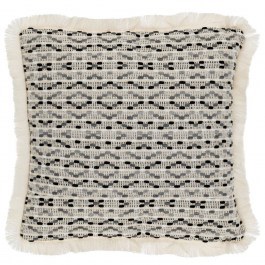 Διακοσμητικό Μαξιλάρι (Με Γέμιση) 90213 Black-White BLACK-WHITE