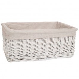 Καλάθι Παραλ/μο 89044 45x30x18cm White WHITE