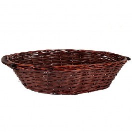 Καλάθι Ψάθινο Οβάλ 89070 61x48x16cm Brown BROWN