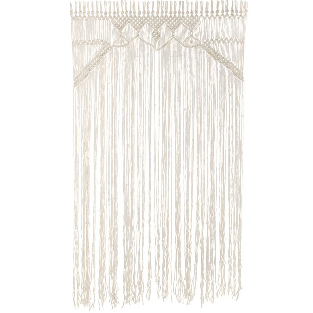 Κουρτίνα Μακραμέ 90182 110x180cm White