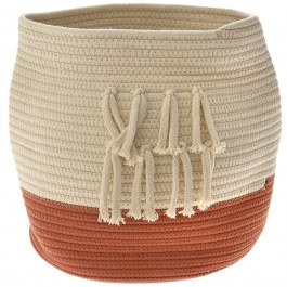 Καλάθι 77003 24x29cm Cream-Red CREAM-RED