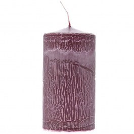 Κερί Frosted 76372 7x14cm Bordo BORDO