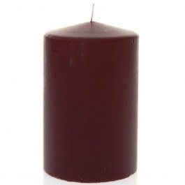 Κερί Κύλινδρος 36985 9x14cm Bordo BORDO