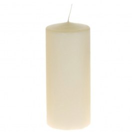 Κερί Κύλινδρος 36959 6x14cm Cream CREAM