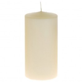 Κερί Κύλινδρος 36962 7x14cm Cream CREAM