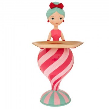 Christmas Decorative Figure Girl 91170 21,5x19,5x45,5cm Multi