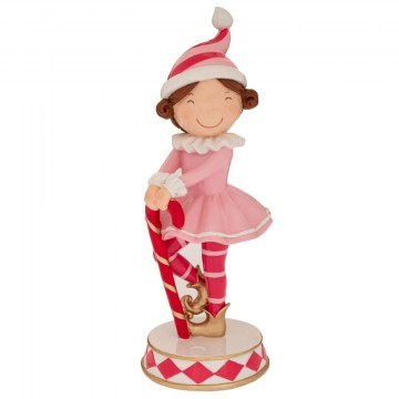 Christmas Decorative Figure Elf 91162 10,5x12,5x28,5cm Multi