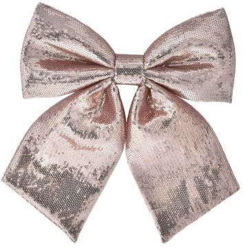 Φιόγκος Με Πούλια 74902 30x32cm Rose Gold