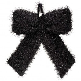 Φιόγκος Χνουδωτός 91720 33x40cm Black BLACK