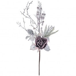 Flower - Branch Rose 82008 65cm Purple PURPLE