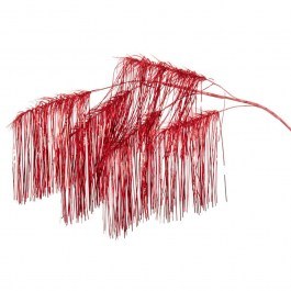 Χριστουγεννιάτικο Κρεμαστό Κλαδί 90455 130cm Red RED