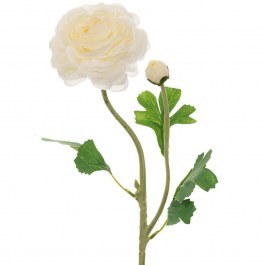 Decorative Flower Rose 90203 60cm White WHITE