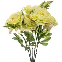 Διακοσμητικό Μπουκέτο Χρυσάνθεμο 90186 55cm Green GREEN