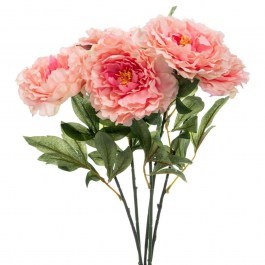 Διακοσμητικό Μπουκέτο Χρυσάνθεμο 90187 55cm Pink PINK