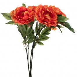 Διακοσμητικό Μπουκέτο Χρυσάνθεμο 90188 55cm Orange ORANGE