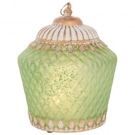 Φανάρι Με Φως Led 92587 15x15x19cm Green GREEN