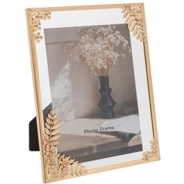 Photo Frame Flower 89379 13x18cm Gold GOLD