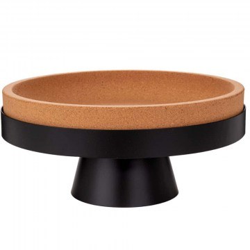 Decorative Tray 93103 28x13cm Natural-Black