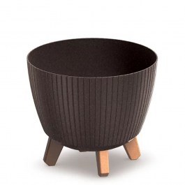 Κασπώ Πλαστικό Lamia Eco Wood 774978 29Χ24cm Brown BROWN