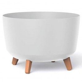 Κασπώ Πλαστικό Gracia 474106 Φ34x24cm White WHITE
