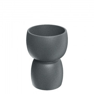 Duala Round Planter 784526 30x41.5cm Granite