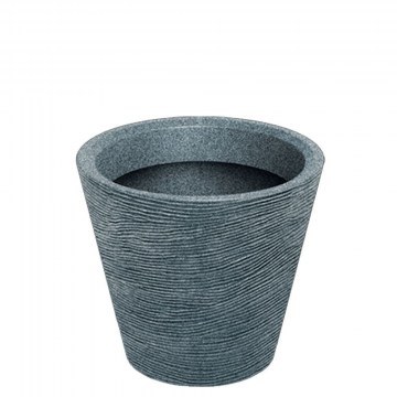Tubra Round Planter 770376 38x34cm Granite