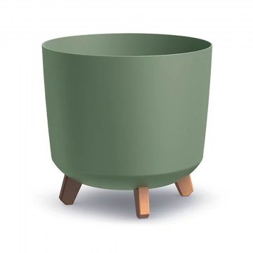 Gracia Tubus Planter 464596 30x28.5cm Earthy Green