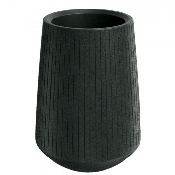 Coro Bowl High Planter 784373 38x53cm Charcoal