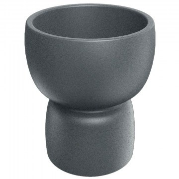 Planter Duala Round Tiny 864853 D46,5x55cm Granite
