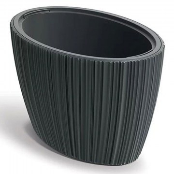 Planter Oro Oval 773926 59,5x38,5x40cm Dark Grey