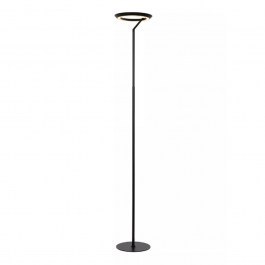 Floor Lamp Celeste 03745/24/30 28x174cm 21W LED 2700K Dimmable Black Lucide BLACK