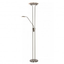 Floor Lamp Champion-Led 19792/24/12 30x180cm 20W LED 3000K Dimmable Chrome Lucide CHROME