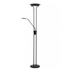 Floor Lamp Champion-Led 19792/24/30 30x180cm 20W LED 3000K Dimmable Black Lucide BLACK