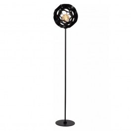 Floor Lamp Hannelore 10723/01/30 30x149,6cm 1xE27 40W Black Lucide BLACK