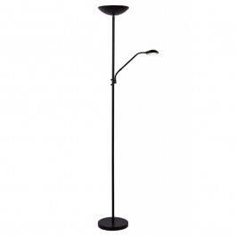 Floor Lamp Zenith 19791/24/30 25,4x180cm 20W 2xLED 3000K Dimmable Black Lucide BLACK