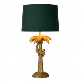 Table Lamp Coconut 10505/81/02 30,5x57,5cm 1xE27 60W Gold-Green Lucide GOLD-GREEN