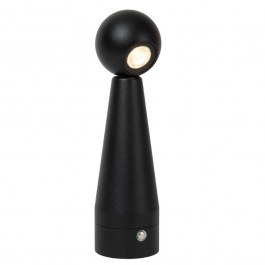 Table Lamp Ipsos 33500/03/30 6x22 3W LED 3000K Dimmable Black Lucide BLACK