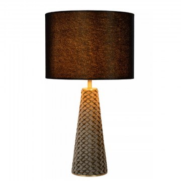 Table Lamp Velvet 10501/81/30 25x47cm 1xE27 60W Black Lucide