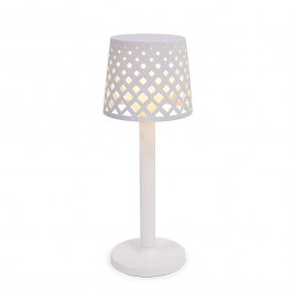 Φωτιστικό Επιτραπέζιο Gretita LUMGRT030BXWLNW Φ11,7x31cm Led 8Lm 3000K White New Garden WHITE