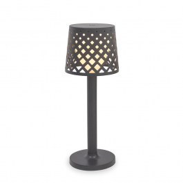 Φωτιστικό Επιτραπέζιο Gretita LUMGRT030ANWLNW Φ11,7x31cm Led 8Lm 3000K Black New Garden BLACK