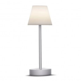 Table Lamp Rechargeable Lola Slim 30 LUMLLS030GEWLNW D11x32cm LED 160 Lm 4000K Space Grey New Garden GREY