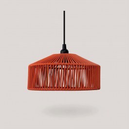 Φωτιστικό Οροφής Calabardina LUMCBD030TXHXNW Φ30x15cm 1xE27 220V Terracota New Garden TERRA