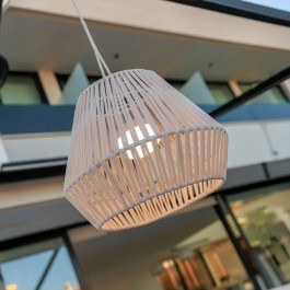 Ceiling Lamp Rechargeable Conta LUMCNT030BXHWNW D40x30,5cm Led 900Lm 3000K White New Garden WHITE