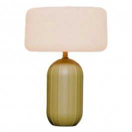 Table Lamp Solar & Rechargeable Phoebe 40 LUMPHB040OLSWNW D27,8x40,7cm LED 200Lm 3000K Olive New Garden OLIVE
