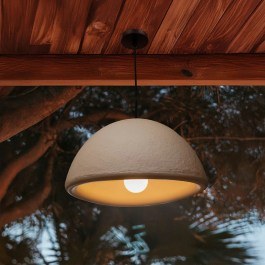 Φωτιστικό Οροφής Luna LUMLNA040BXHXNW Φ38,6x22cm 220-240V E27 200Lm White New Garden WHITE