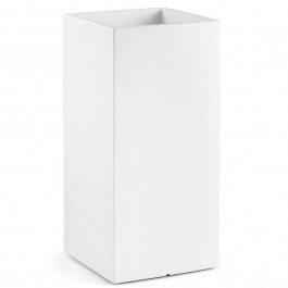 Κασπώ Cosmos Τετράγωνο Ψηλό 40x40x85cm 34Lt White Veca WHITE