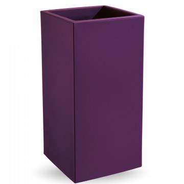 Κασπώ Cosmos Τετράγωνο Ψηλό 40x40x85cm 34Lt Purple Veca