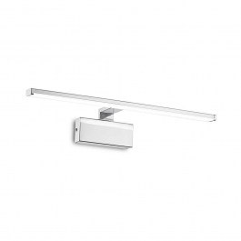 Φωτιστικό Τοίχου-Απλίκα Alma Led 224930 51x15x9cm 12,5W 3000K 1450lm Chrome Ideal Lux CHROME