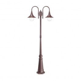 Φωτιστικό Δαπέδου Cima 246840 83x216x25cm 2xE27 60W Coffee Ideal Lux COFFEE